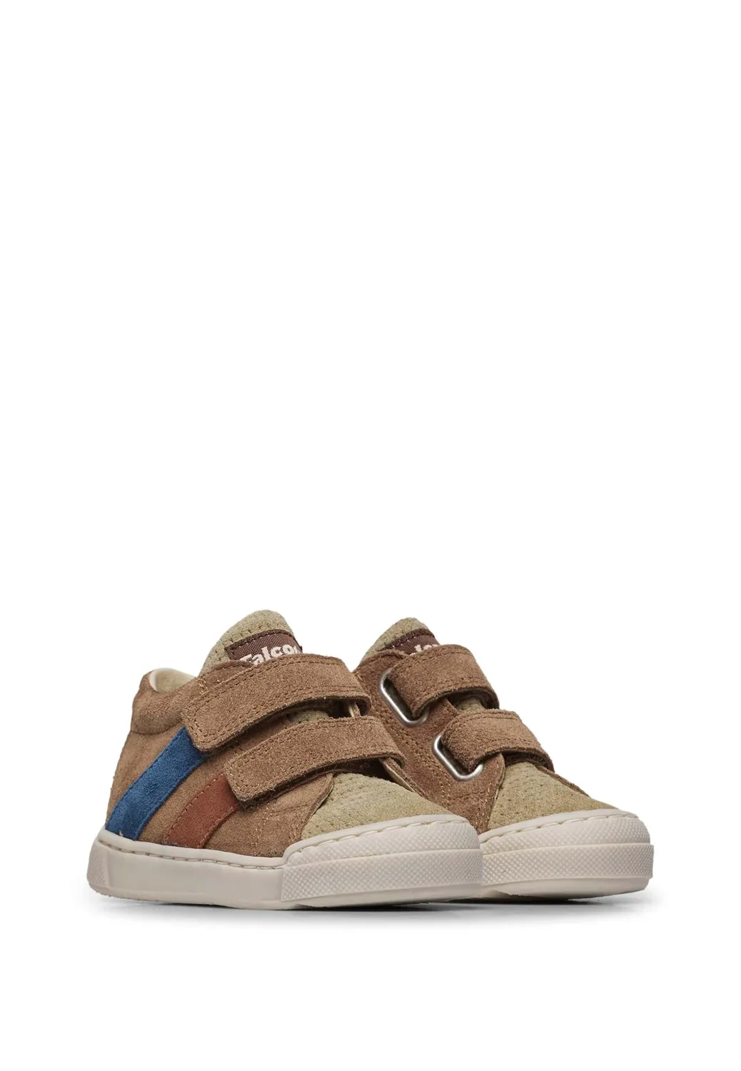 Falcotto Gazer VL baskets garçon cuir scratch