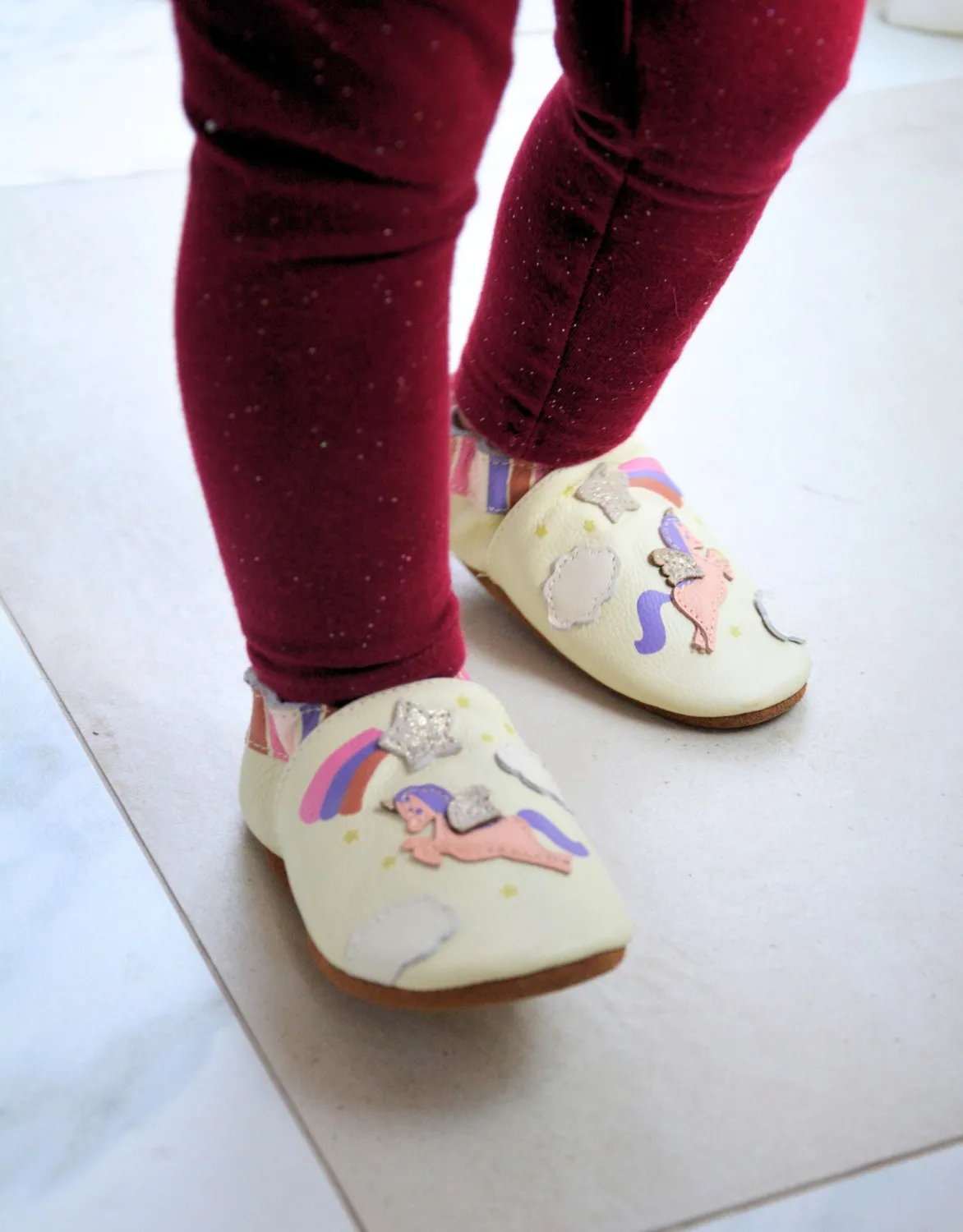 ROBEEZ Born to Shine Soft Soles chaussons en cuir