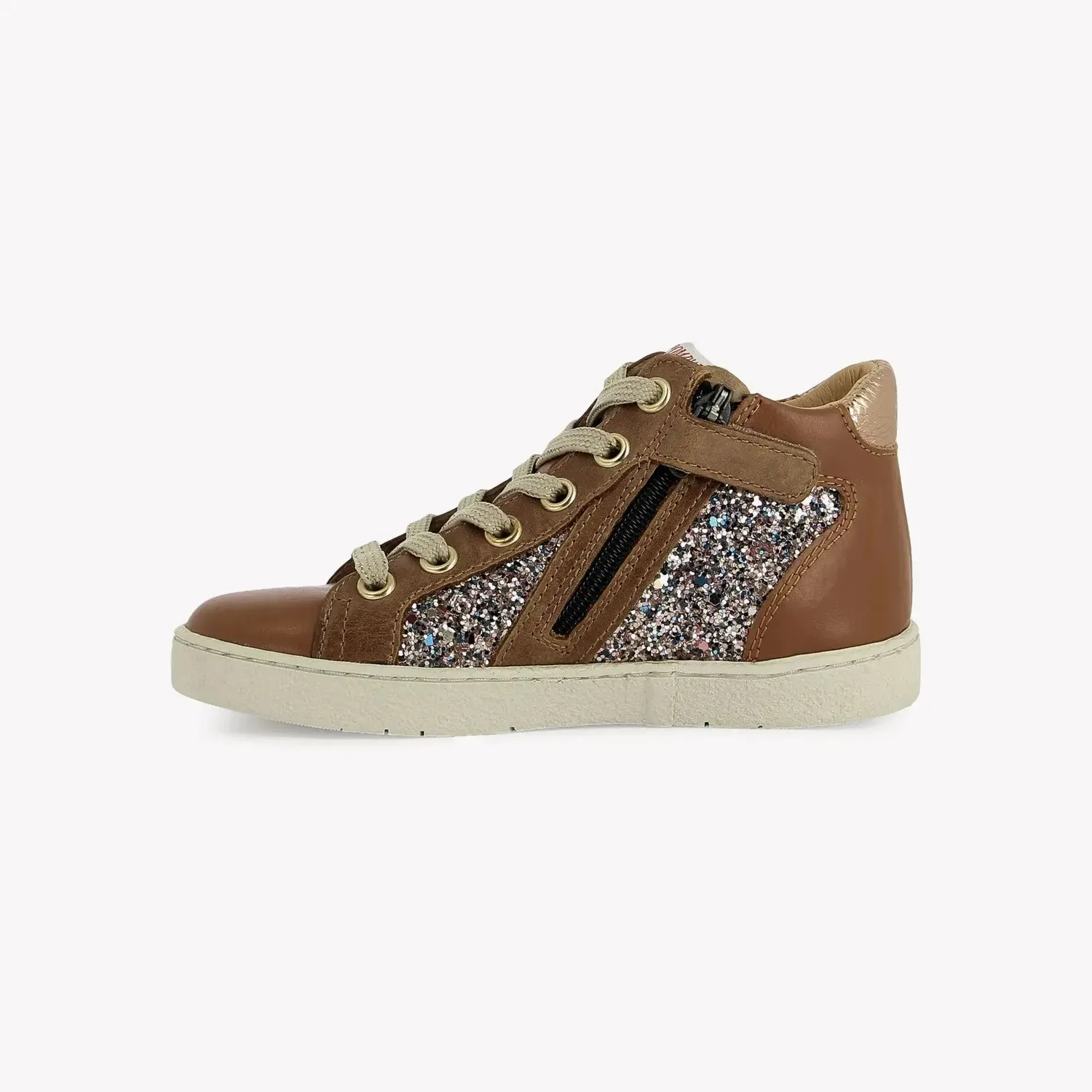 Pom d'Api Top Touch Zippy baskets cuir