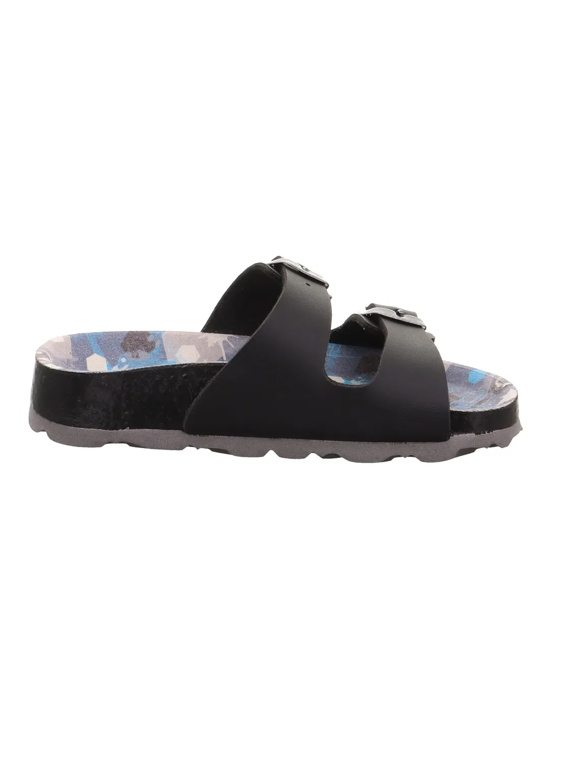 Superfit 0140 Chaussons Garcon Noir cuir synthetique
