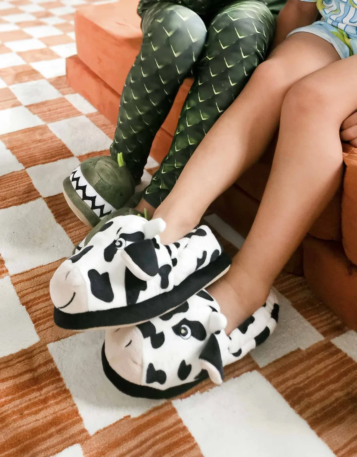 Robeez Moo-Moo chaussons lumineux ivoire
