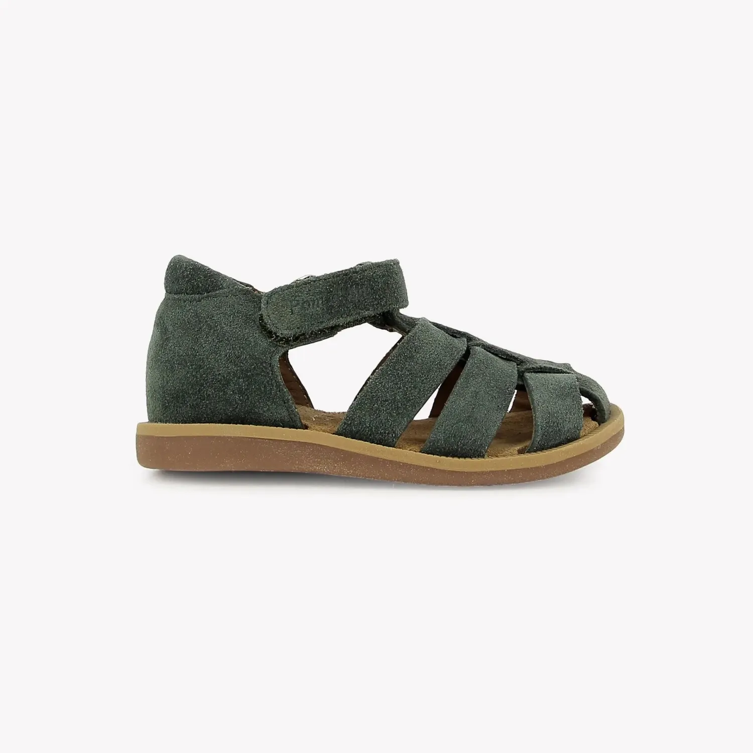 10is Poppy Air Daddy sandales velours kaki premiers pas