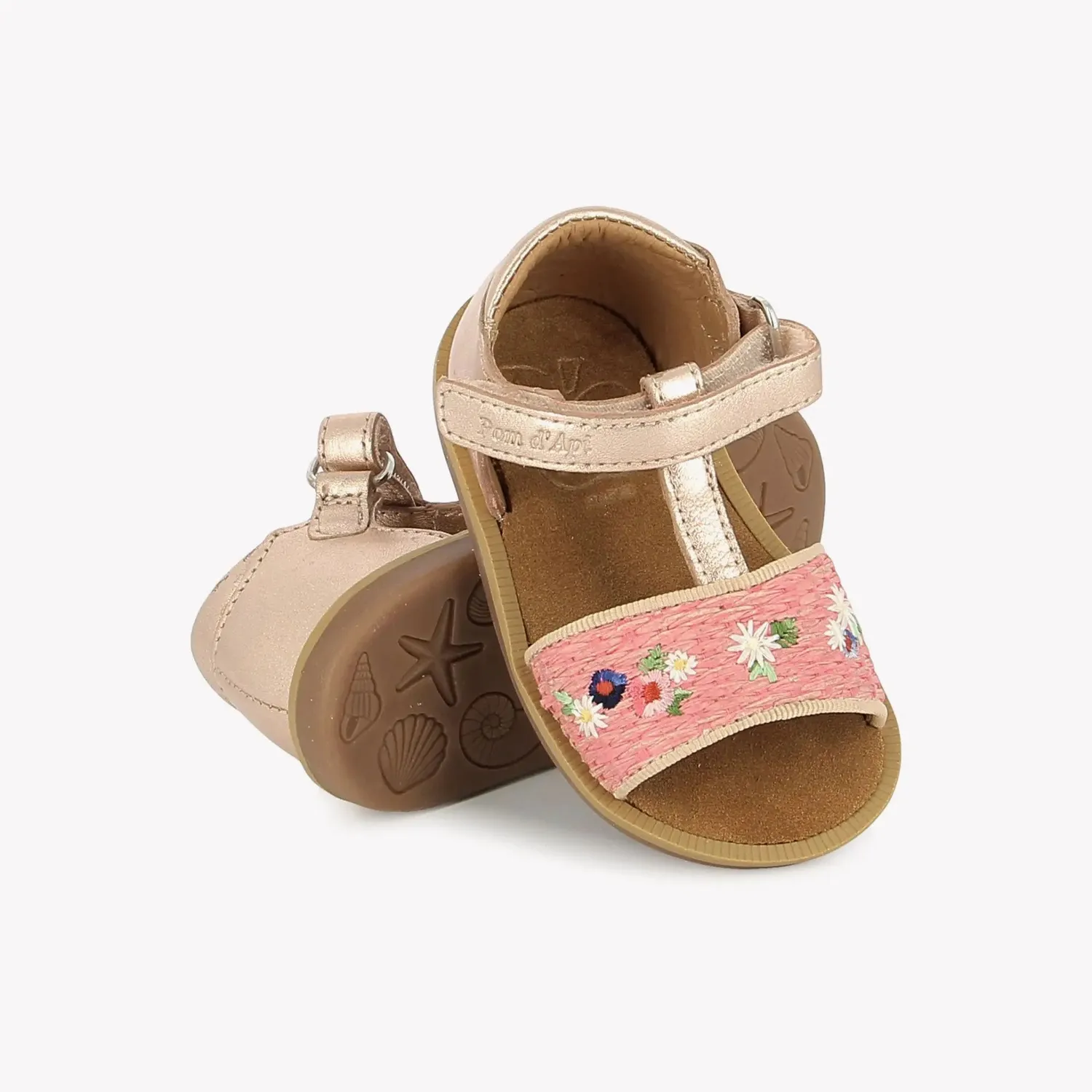 10is Poppy Air Natur sandale scratch