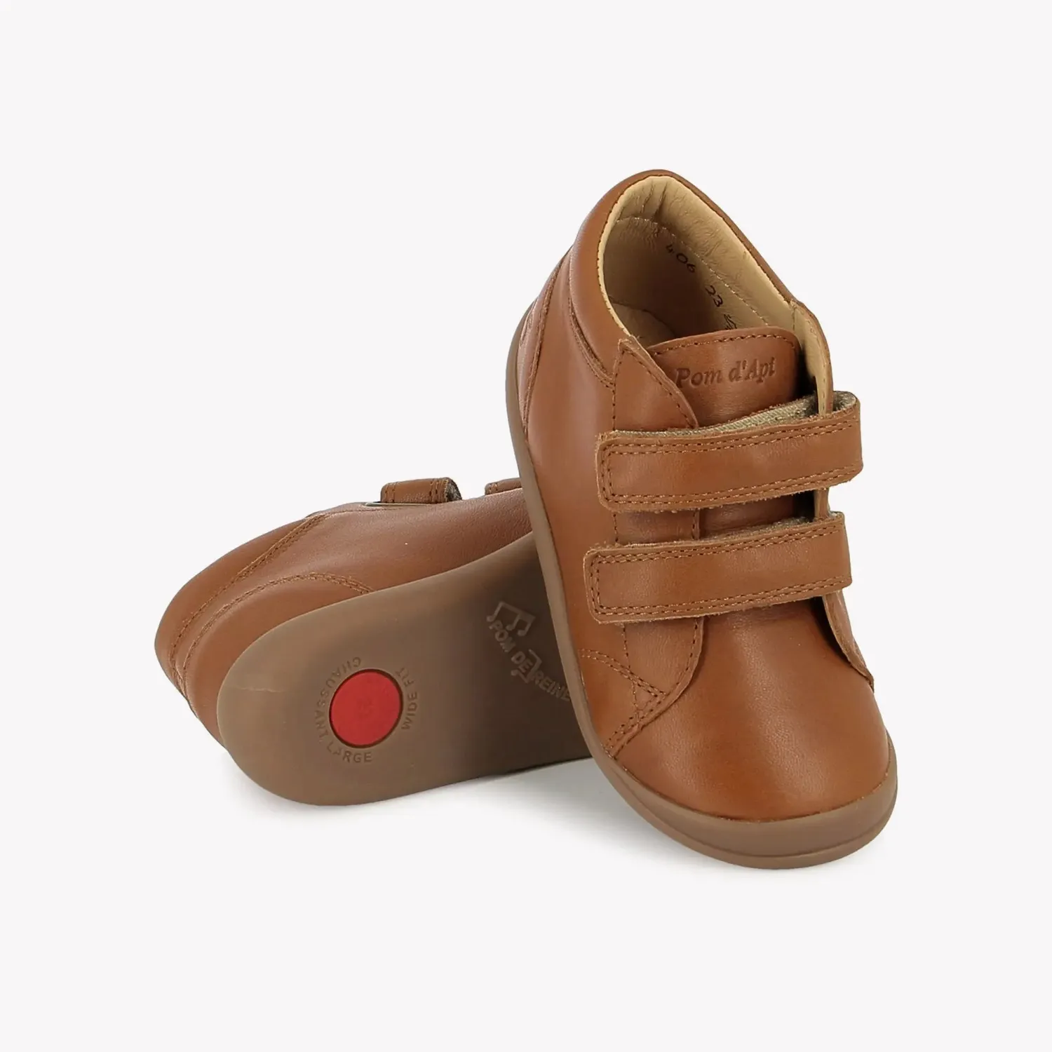 10is Flex-Up Easy chaussure premiers pas cuir souple