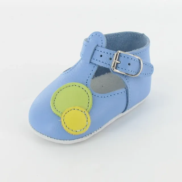 Le Petit Fils du Cordonnier Croiseur chausson bébé Salomé cuir