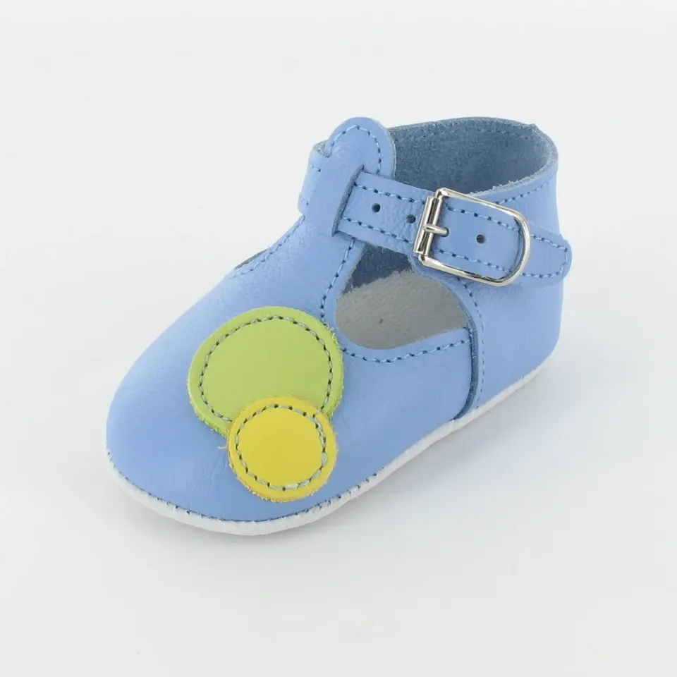 Le Petit Fils du Cordonnier Croiseur chausson bébé Salomé cuir