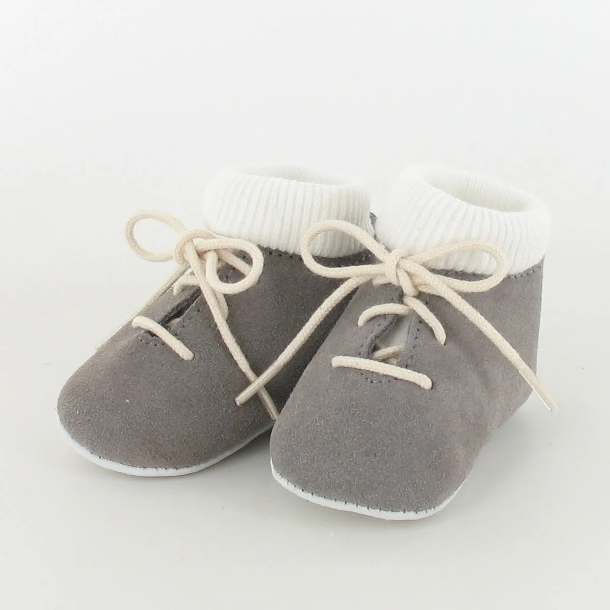 Le Petit Fils du Cordonnier Diagana chausson bébé chaussette cuir