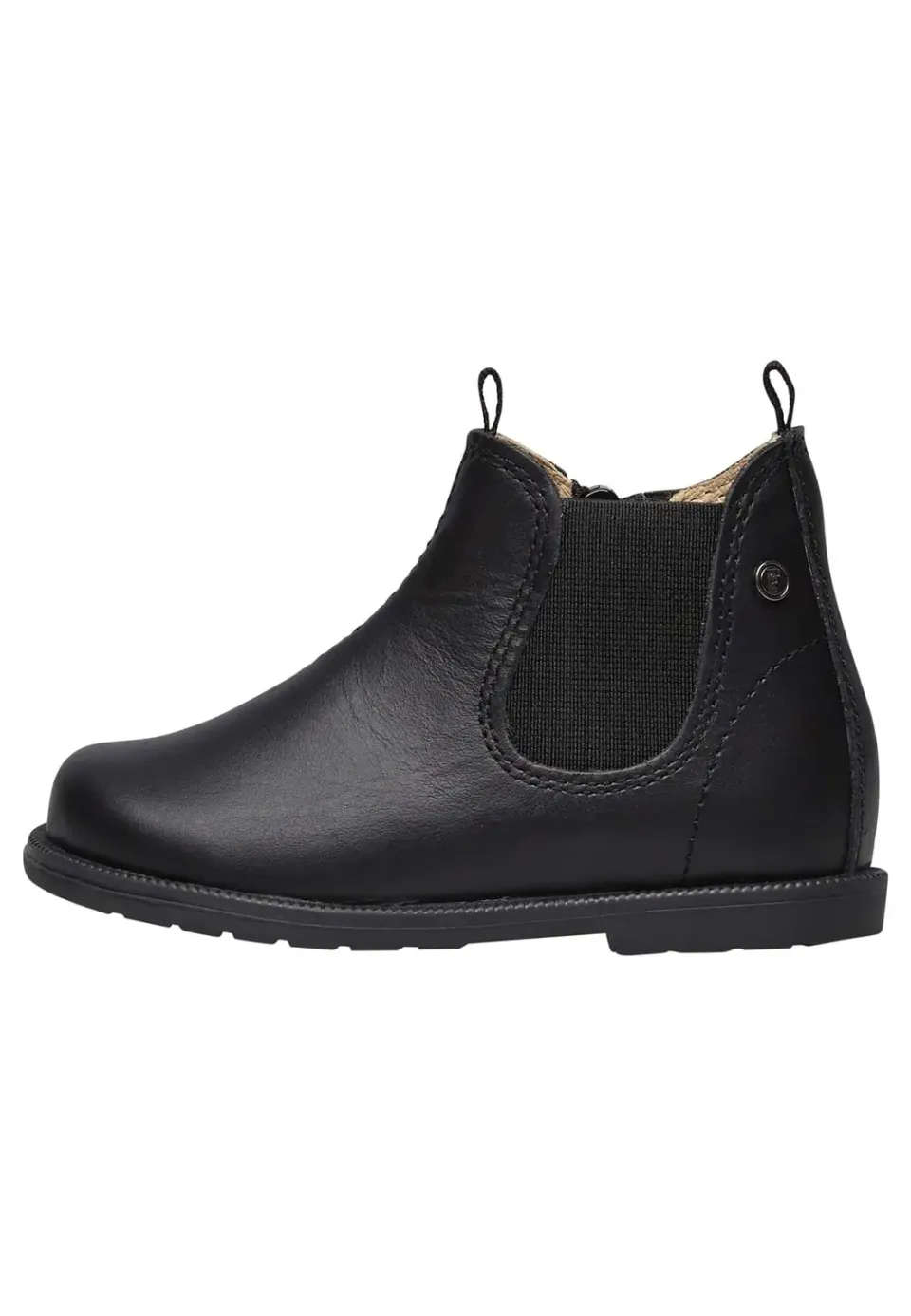Falcotto bottines cuir verni zip élastique premiers pas