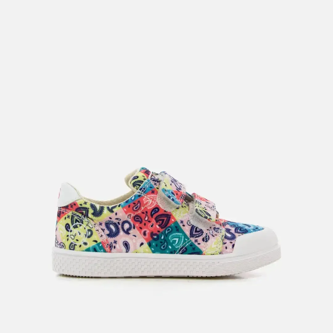 Ten V2 W Print sneaker toile imprimé pastel scratch