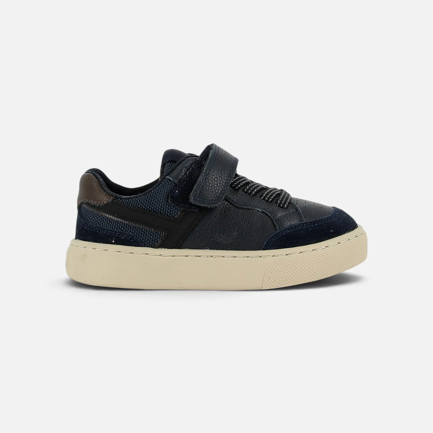 10is T&C 17 LACES baskets marine lacet élastique
