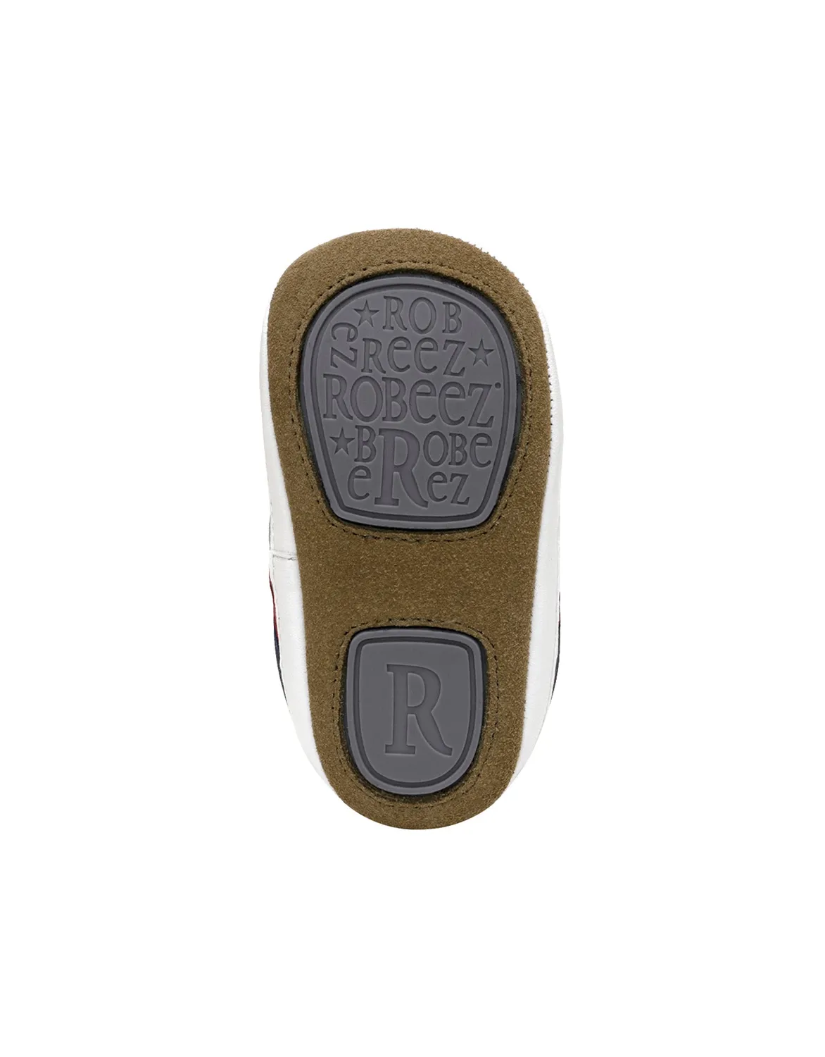 Robeez First Kicks Ethan baskets bébé marine cuir