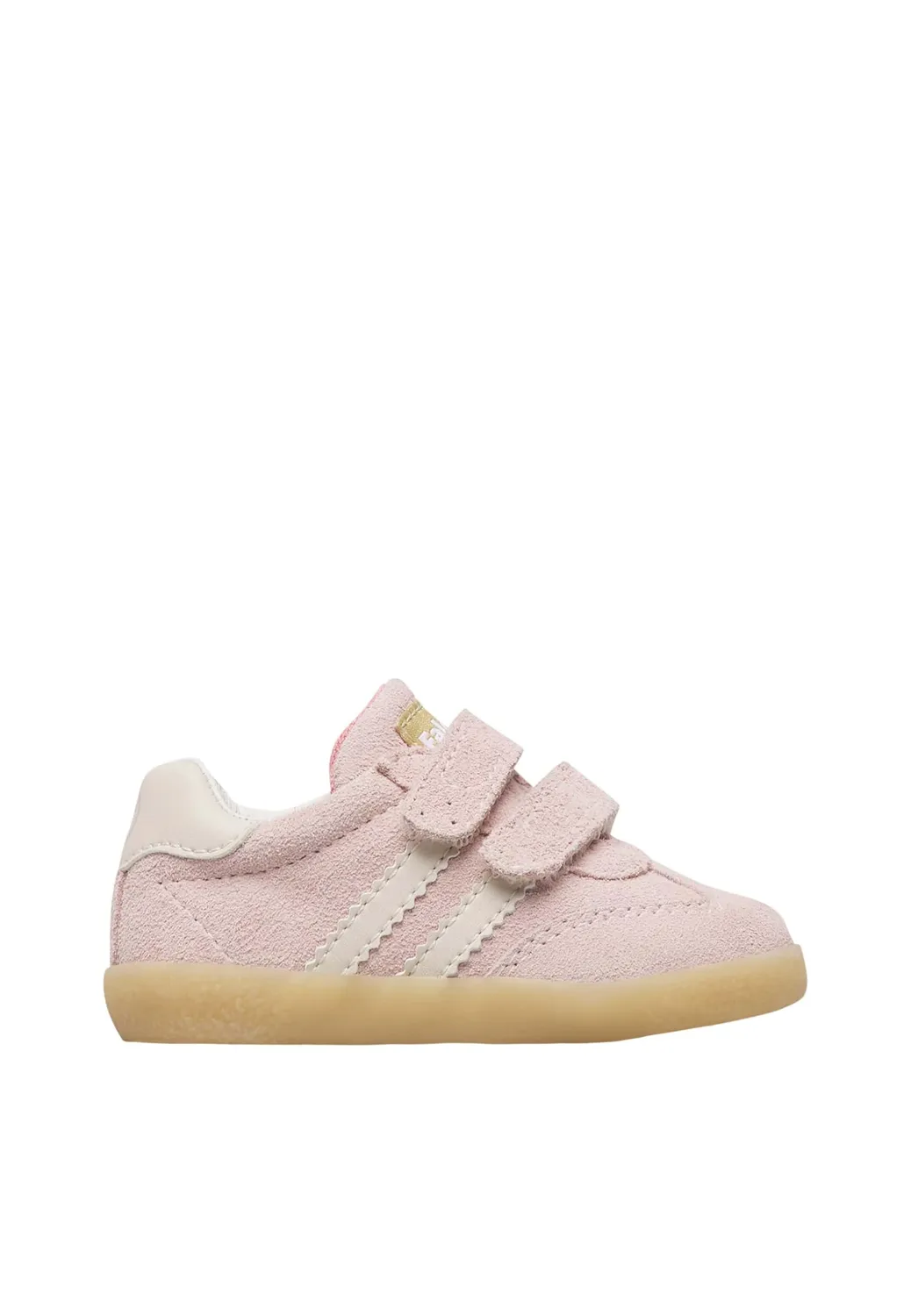 Falcotto Baskets Cuir et Suède Bébé Premiers Pas