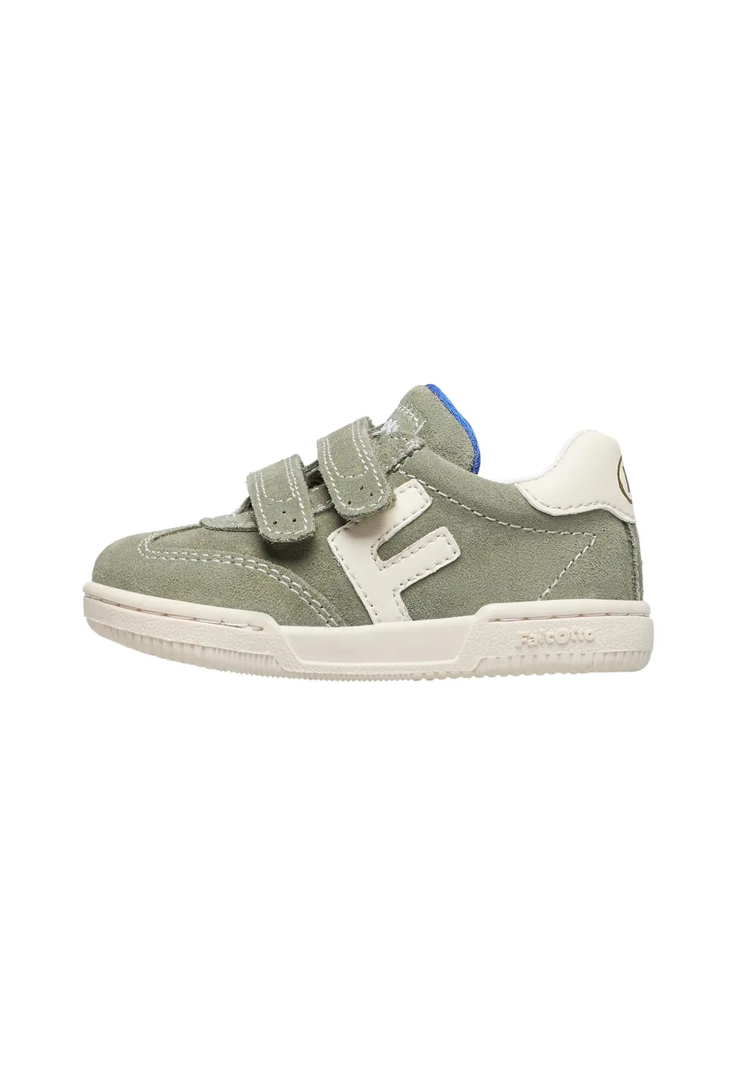 Falcotto baskets cuir suède premiers pas