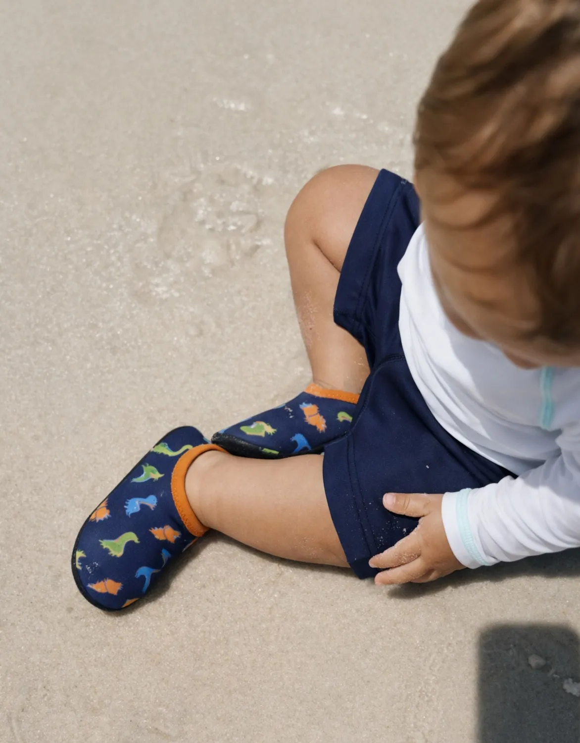 Robeez Aqua Shoes Dino Play chaussures d’eau bleu marine