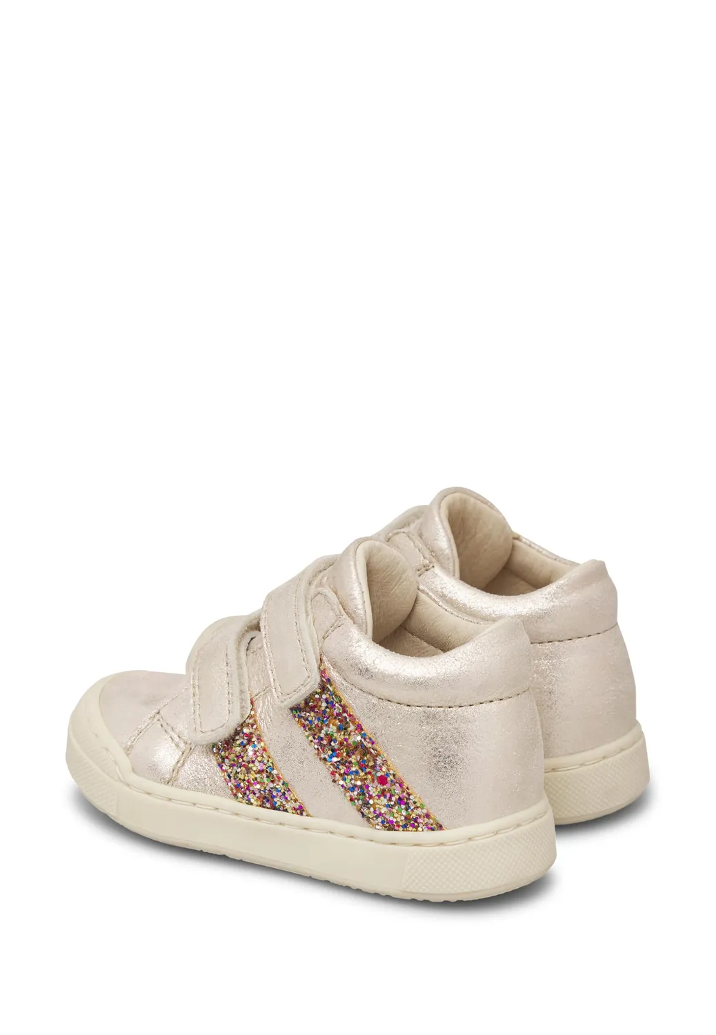Falcotto Baskets Cuir Enfant Scratch Brillant