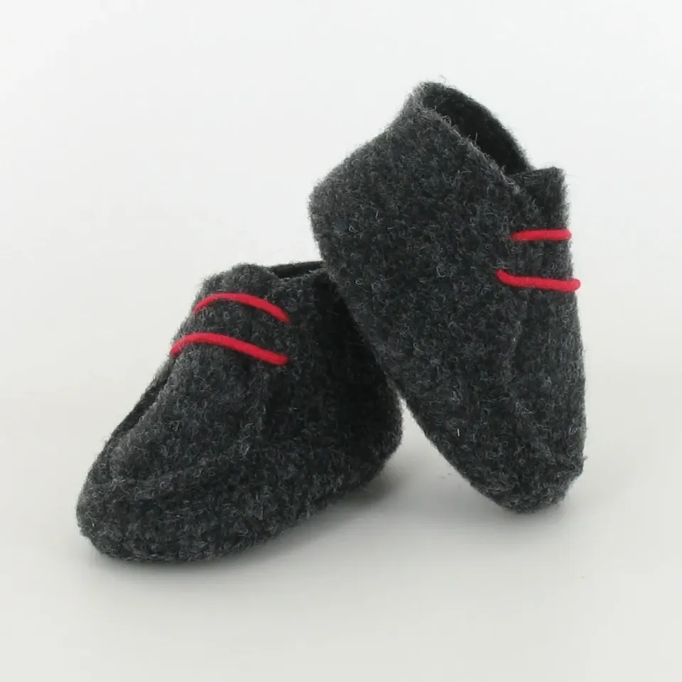Le Petit Fils du Cordonnier Dolmen chausson bébé bottine feutrine