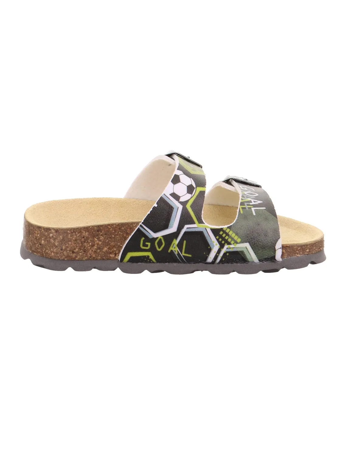 Superfit 0130 Chaussons Garcon Noir cuir synthetique