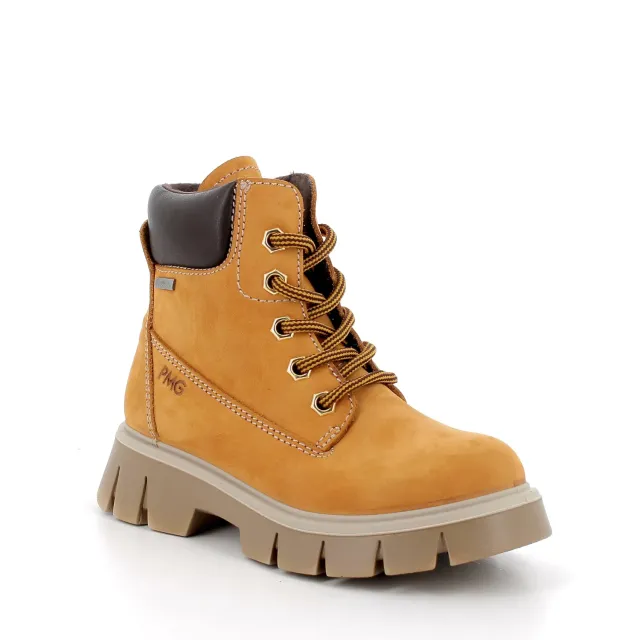 PRIMIGI Randy GTX bottines fille 34 EU cuir moutarde