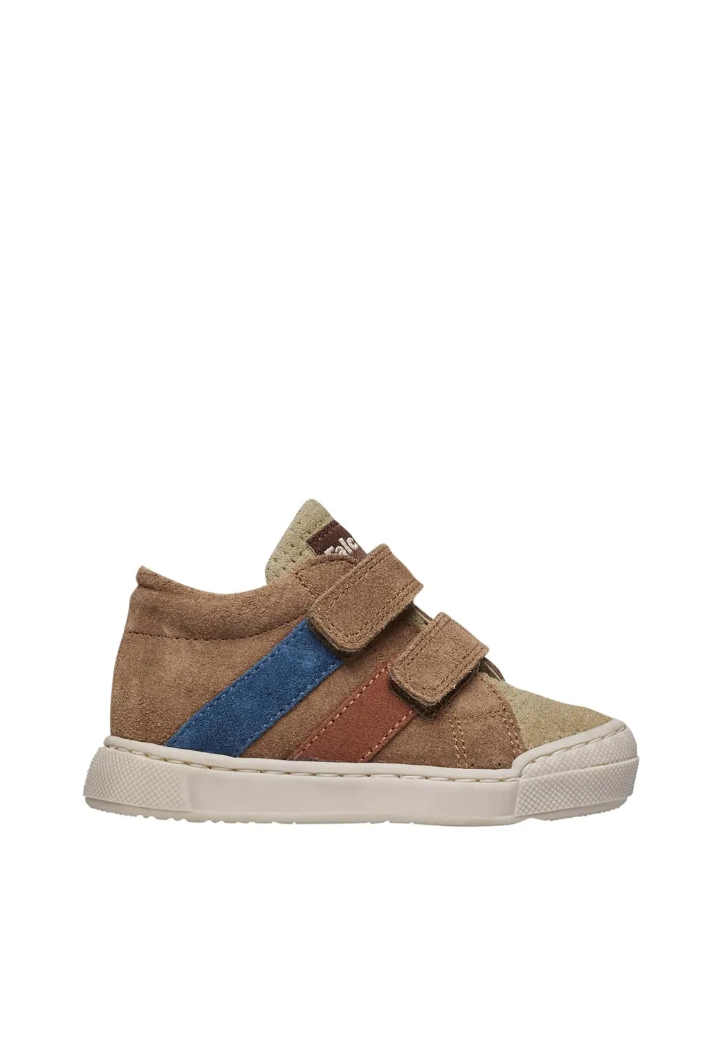 Falcotto Gazer VL baskets garçon cuir scratch