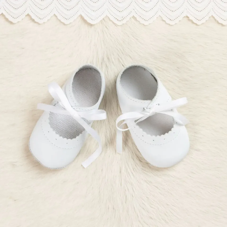 Le Petit Fils du Cordonnier Clémence chausson bébé ballerine cuir
