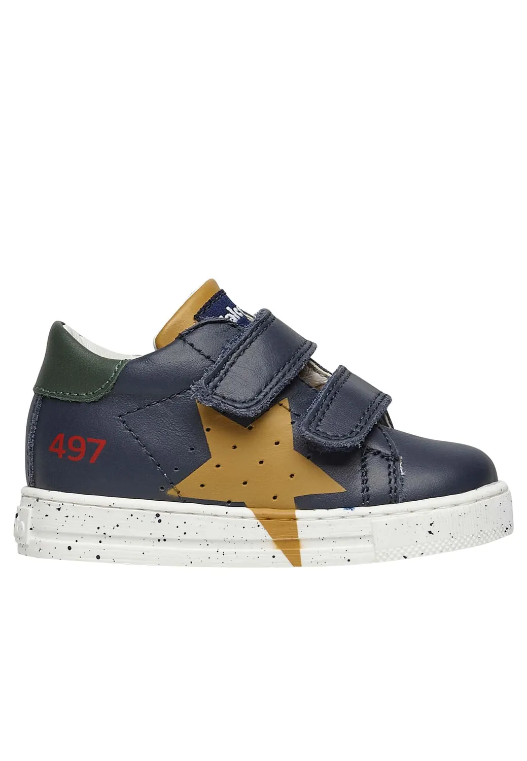 Falcotto Salazar sneakers bébé cuir étoile
