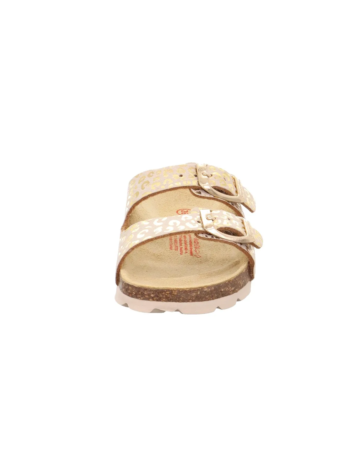 Superfit 9710 chaussons fille or cuir synthétique