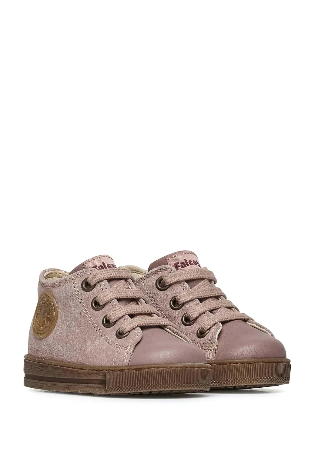 Falcotto Magic baskets fille cuir rose