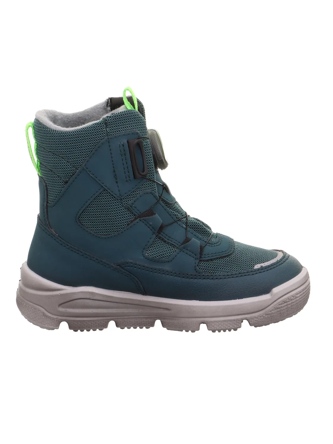 Superfit Mars 7010 bottes de neige vert réfléchissant