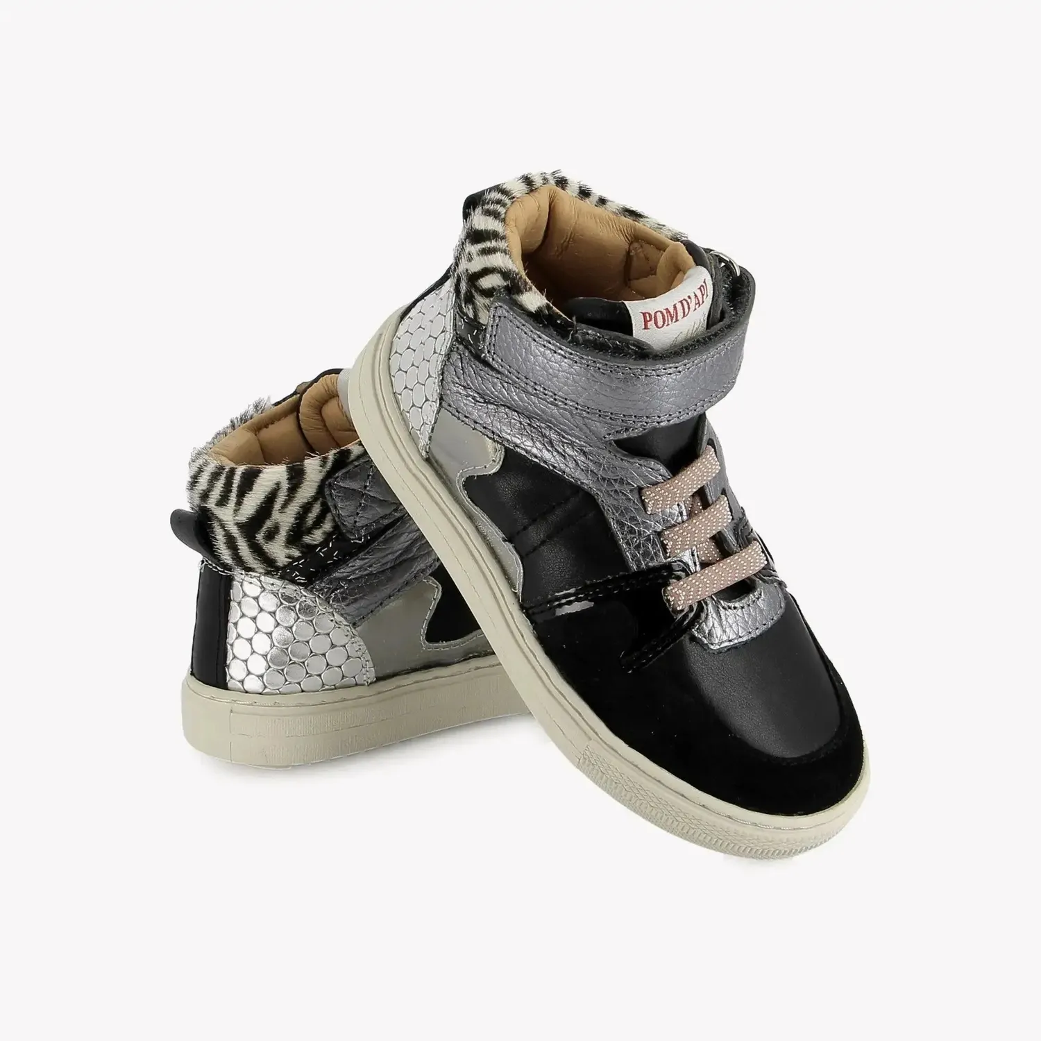Pom d'Api Swag Easy Strap basket cuir scratch