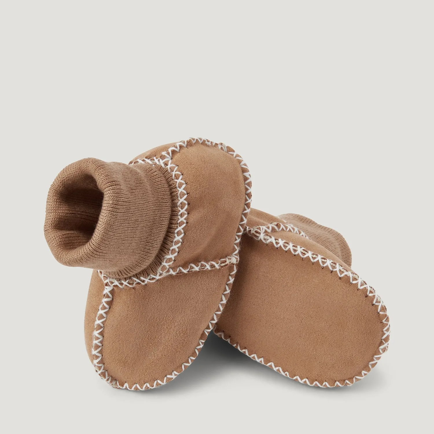 BabyMocs Cosy Mocs chaussons bébé doublés vegan