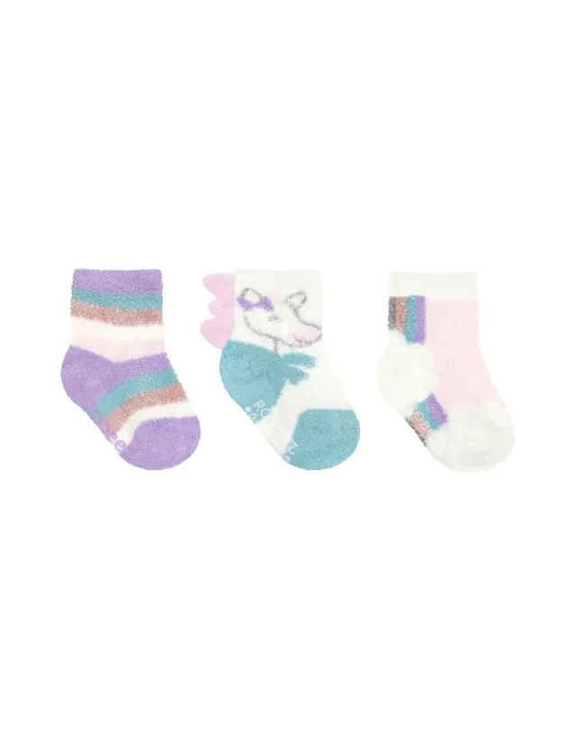 Robeez Unicorn Girl chaussettes bébé 3 paires pastel licorne