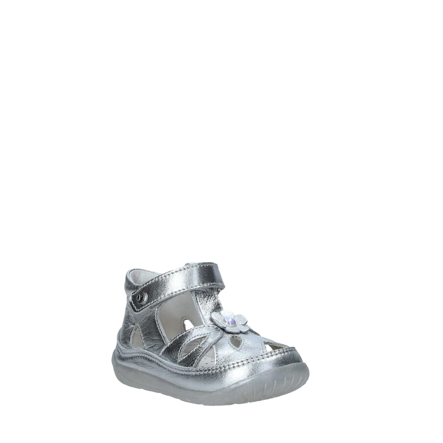 Falcotto premiers pas sneakers bébé argenté