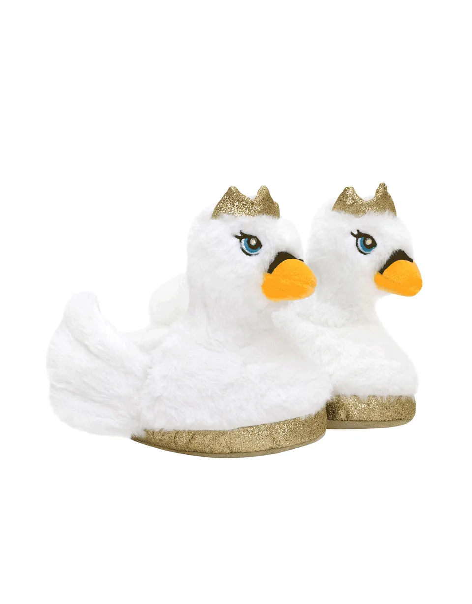 Robeez Swan Princess chaussons lumineux blancs