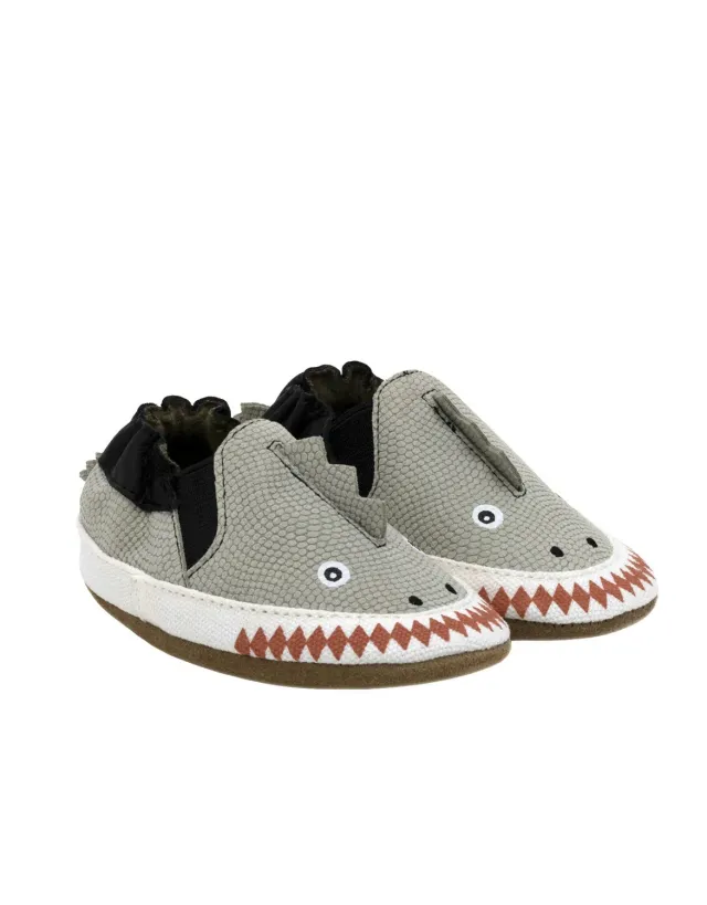 ROBEEZ Dino Dan Soft Soles chaussures bébé dinosaure