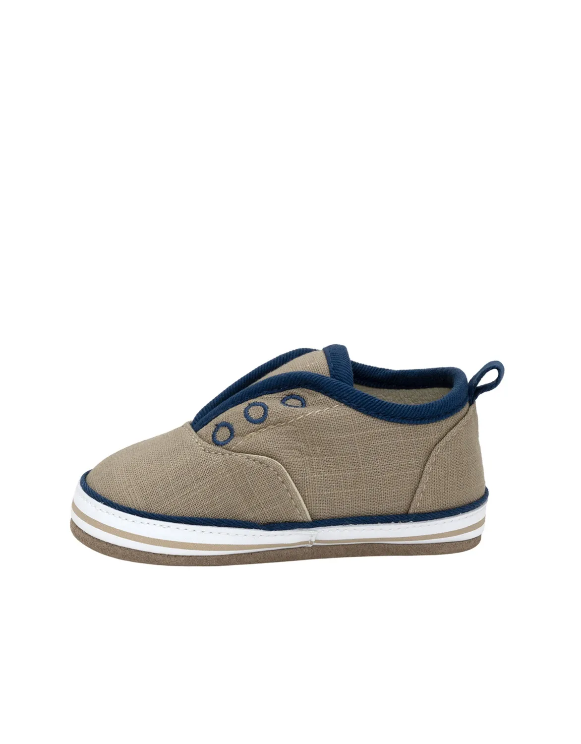 Robeez First Kicks Calder baskets bébé taupe slip-on
