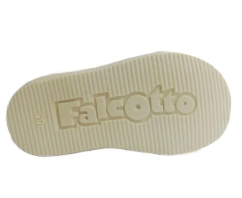 Falcotto Alnoite baskets cuir nappa blanc lacets