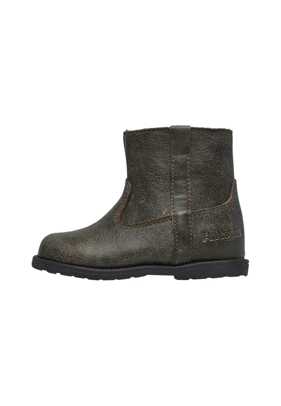 Falcotto Shire bottines cuir enfant lacets