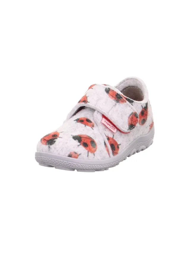 Superfit Happy Octi 2500 chaussons fille gris confort