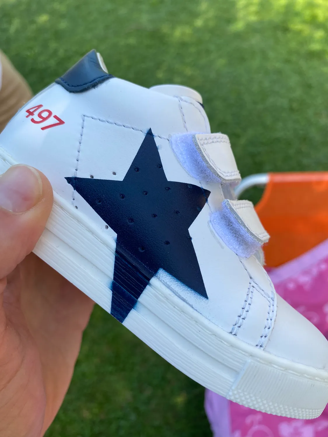 Falcotto Salazar sneakers bébé cuir étoile