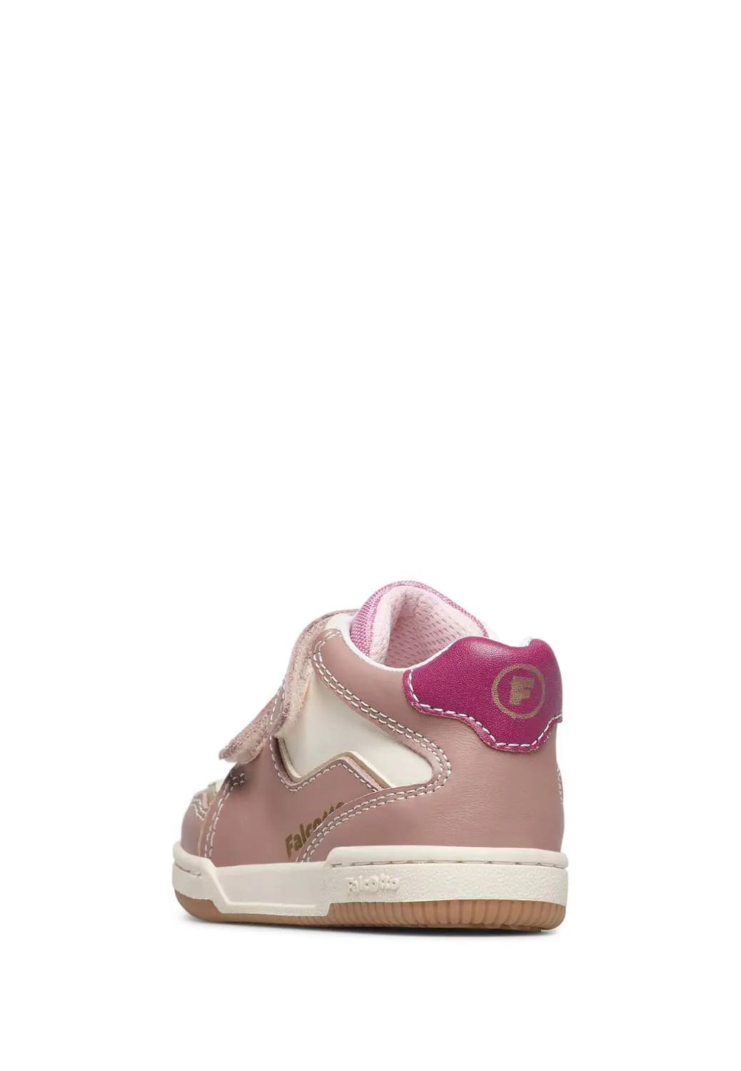 Falcotto Greny VL baskets cuir fille scratch
