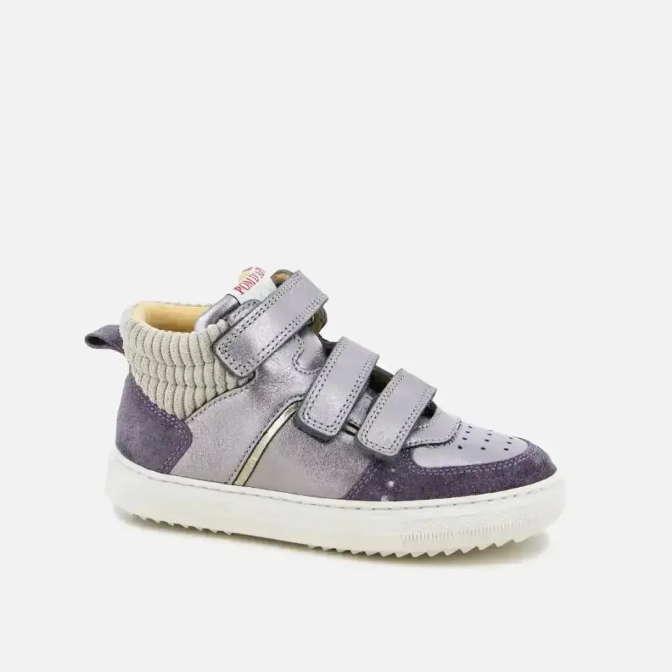 10is Swag Easy Pad baskets fille violet cuir