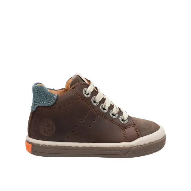 Babybotte Adan chaussure premiers pas cuir lacets zip