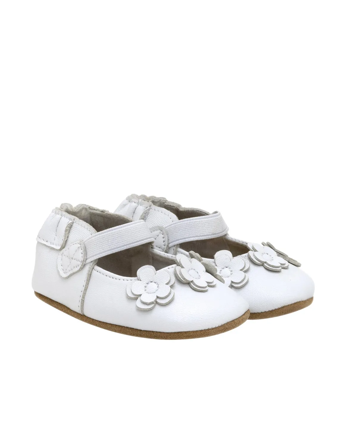 Robeez Soft Soles Brianna chaussons Mary Jane cuir