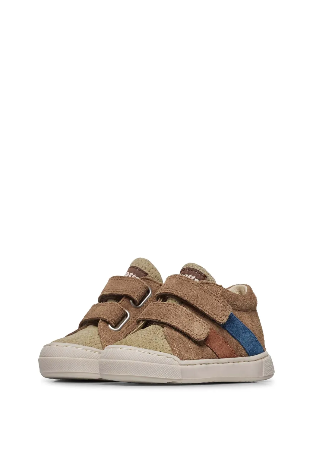 Falcotto Gazer VL baskets garçon cuir scratch