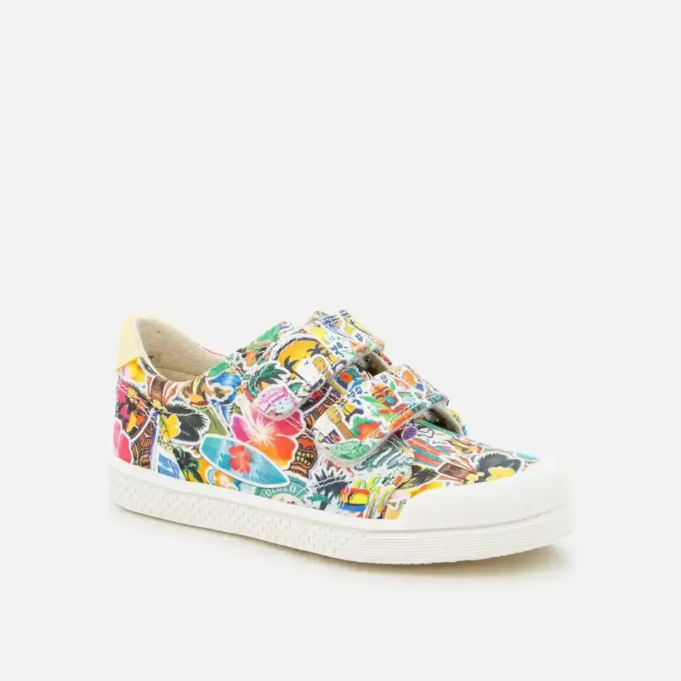 10is Ten V2 W Print baskets enfant toile