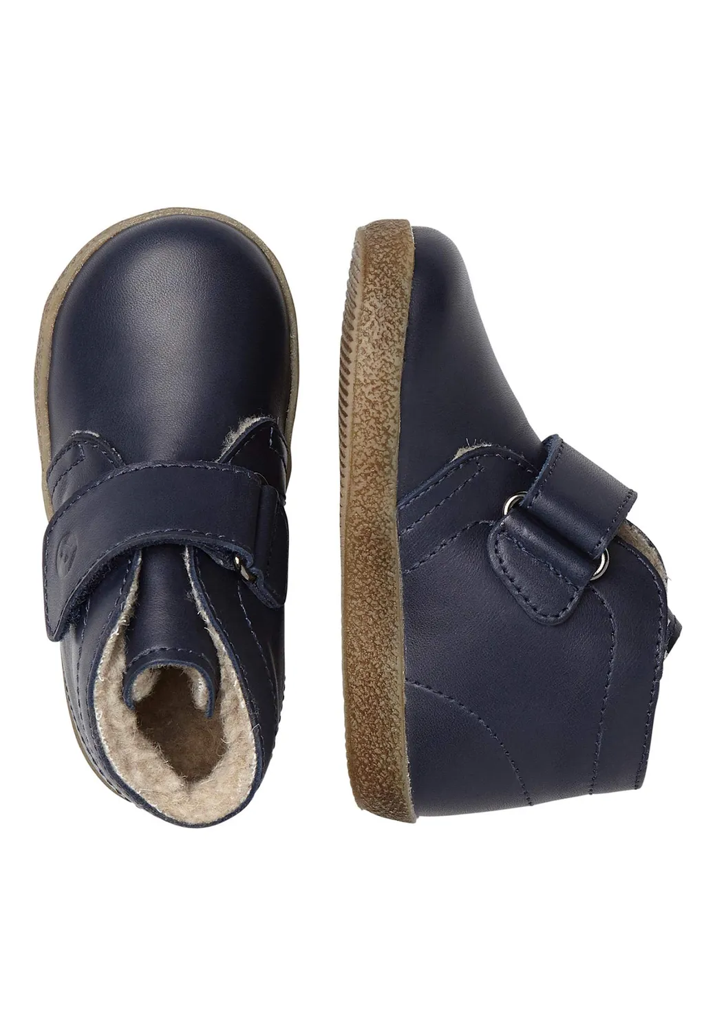 Falcotto Conte VL baskets premiers pas velcro cuir