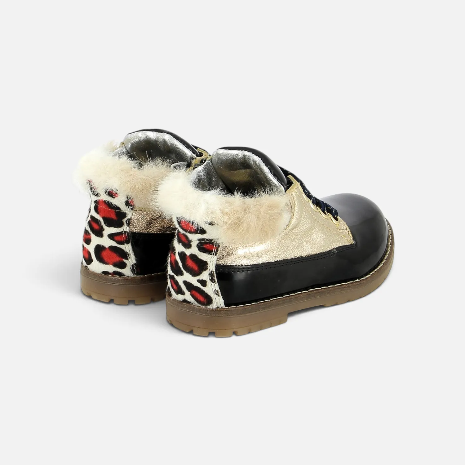 10is Bob Zip Work chaussure ville zip laçage