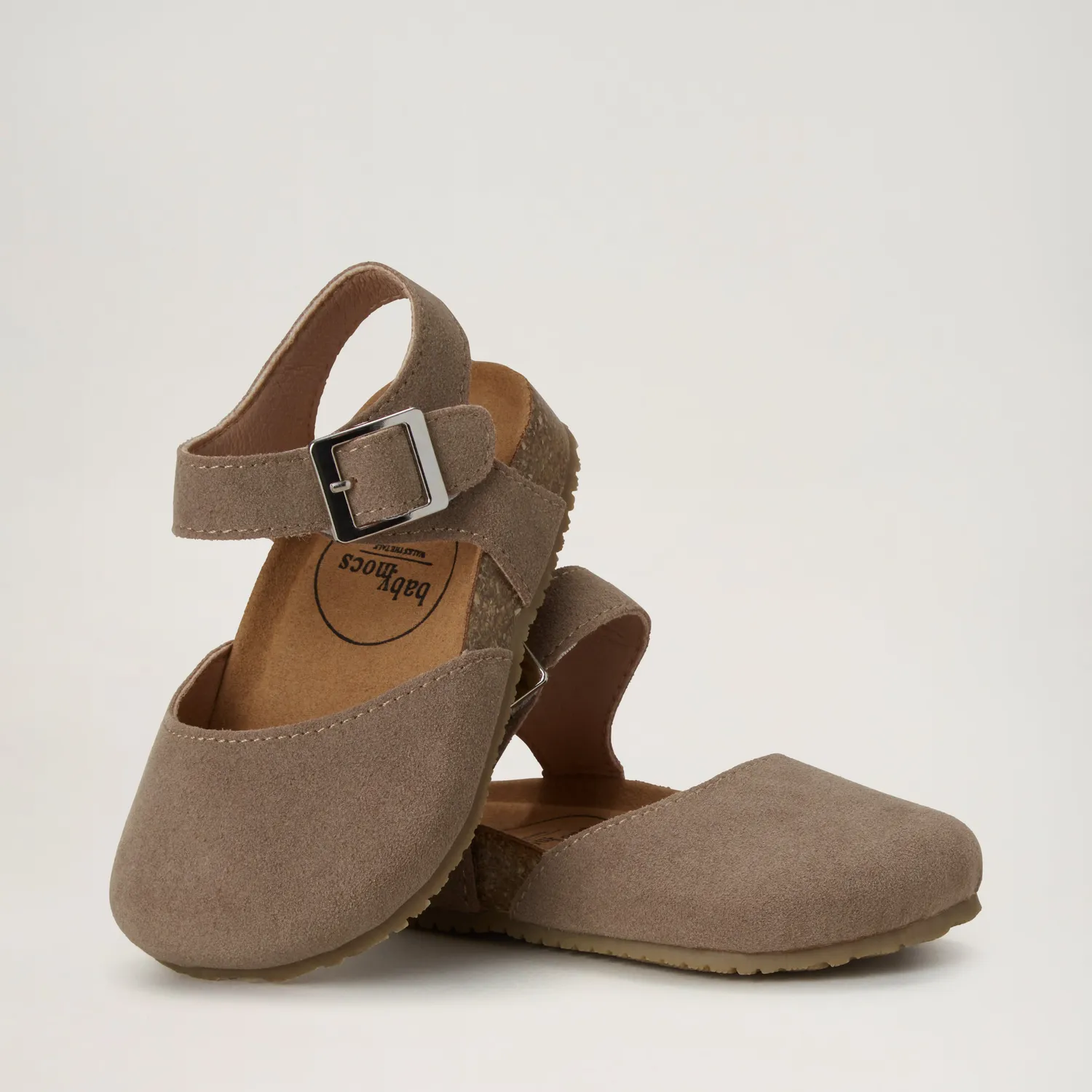 BabyMocs Astrid Sandales Enfant Vegan à Scratch Souple