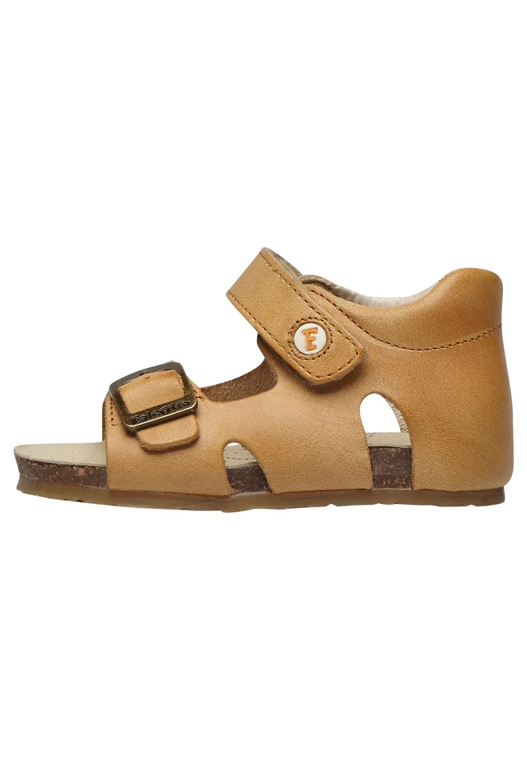 Falcotto sandales bébé cuir boucle scratch