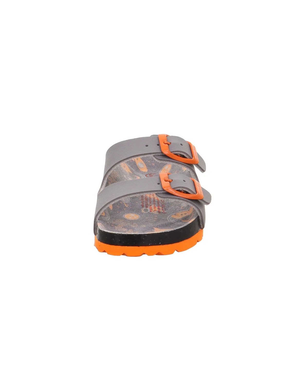 Superfit 2130 chaussons garcon gris cuir synthetique